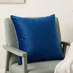 Blue Velvet Cushion Cover