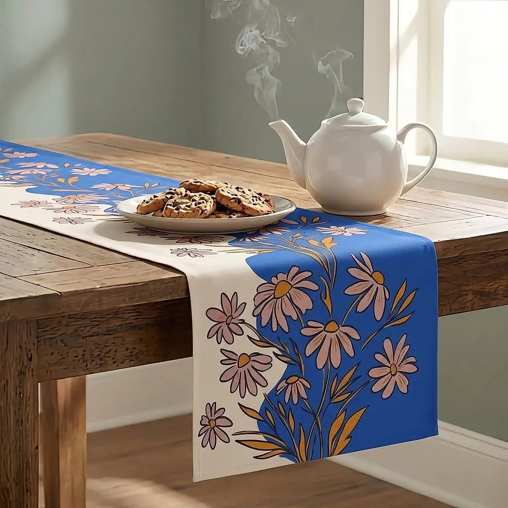 FloraLeaf Charm Table Runner